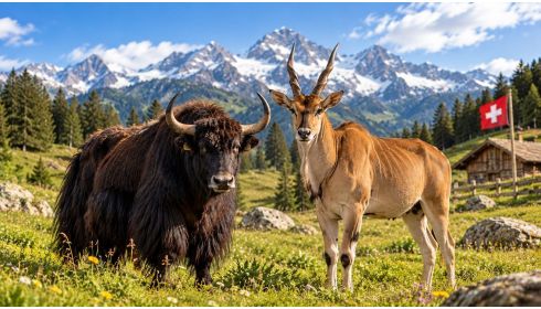 Exotiques suisses : yak et antilope éland - nouveautés chez meat4you