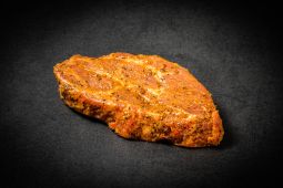 Bio Knospe Schweinshals Steak mariniert