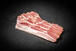 Organic sliced breakfast bacon