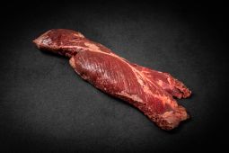 Swiss beef hanger steak