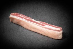 Salted organic cooking bacon