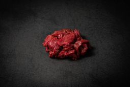 Sliced swiss roe deer