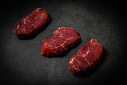 Swiss roe deer escalopes