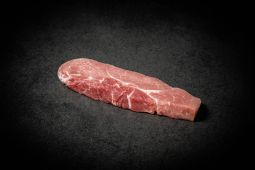 Organic pork rump steak